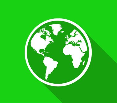 Dünya küre vektör