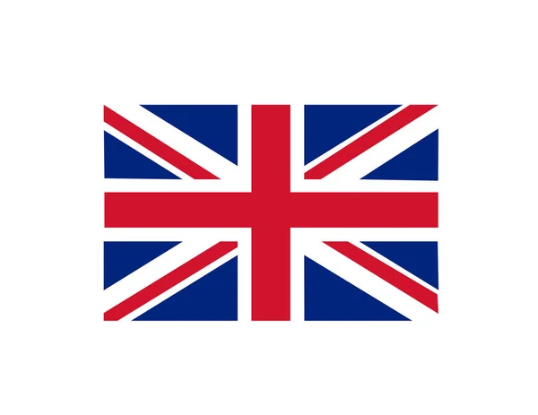 Vector bandera británica — Archivo Imágenes Vectoriales