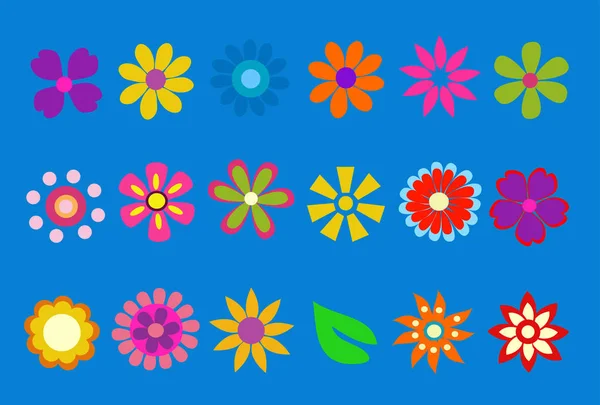 Spring flower vector illustration — Stock Vector