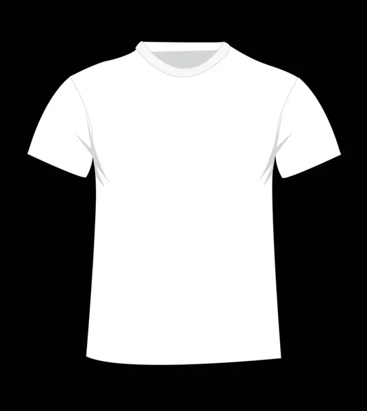 Modelo de t-shirt. Frente —  Vetores de Stock