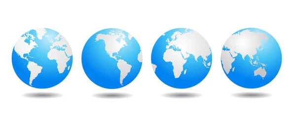 World globe vector — Stock Vector