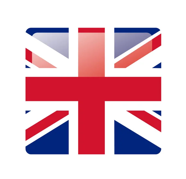 Британський прапор векторних — стоковий вектор