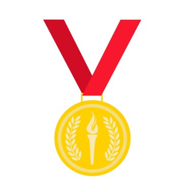 altın madalya vektör çizim