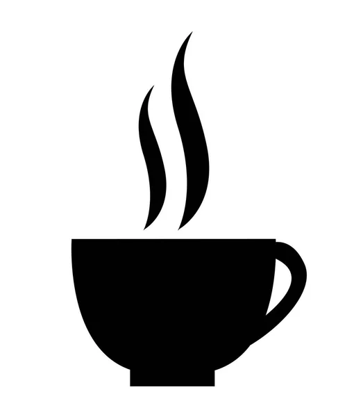 Icono vectorial de taza de café — Vector de stock