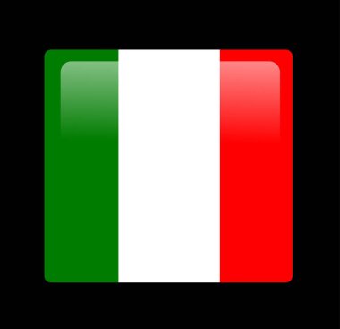 İtalyan bayrağı vektör