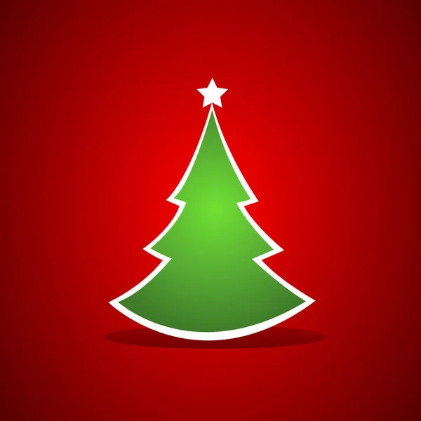 Noel ağacı logosu — Stok Vektör