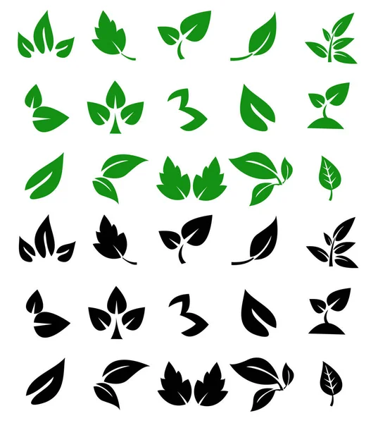 Vector Set Van Milieu Pictogrammen — Stockvector