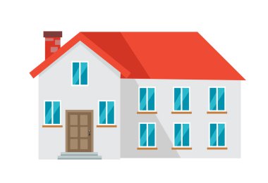 retro tarzı ev simgesini