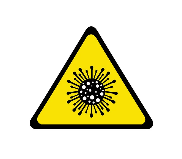 Afsluiting Pandemische Stop Novel Coronavirus Uitbraak Covid — Stockvector