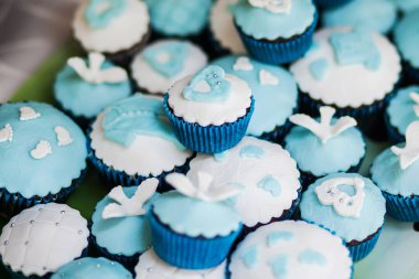 Mavi Muffines tatlı 