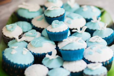 Mavi Muffines tatlı 