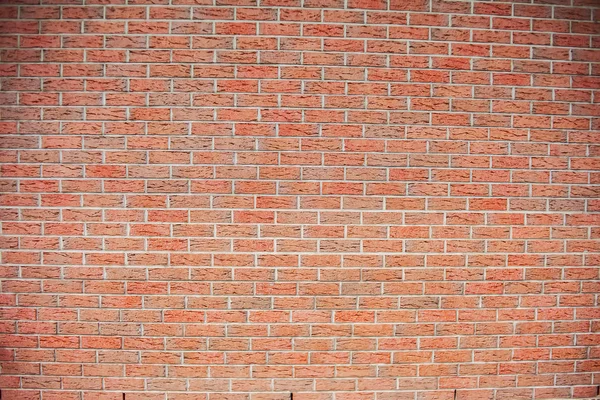 Un mur rouge de briques — Photo