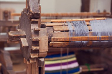 ev yapımı iplik dokuma tezgahı