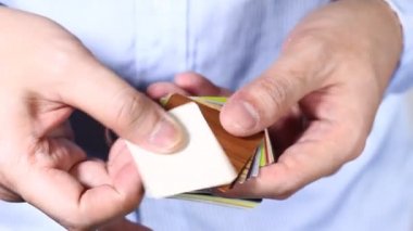 çalışan erkeğin midsection