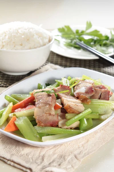 A cuisine shoot used flesh lighting — Stock Photo, Image