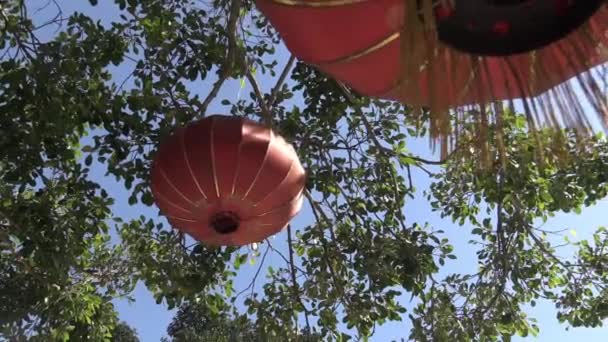 Detta ia ett videoklipp av kinesiska lantern — Stockvideo