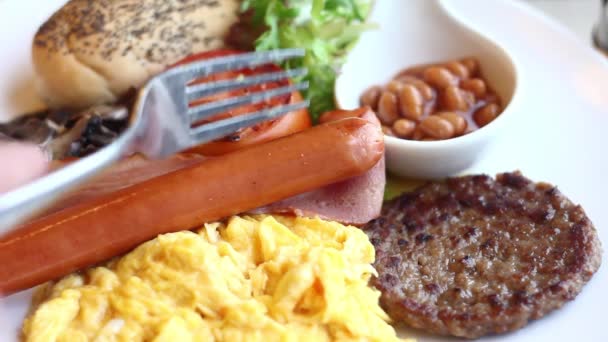 이 아이오와 아침 식사의 비디오 클립 — 비디오