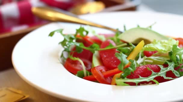 A ia egy video csíptet-ból saláta — Stock videók