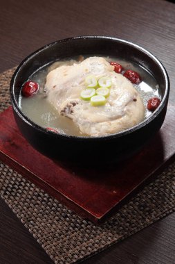 Çorbanın mutfak fotoğrafı.