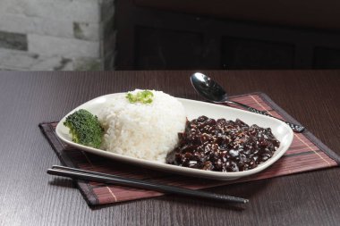 Bir pilav fotoğrafı.