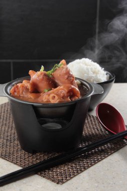 Bir pilav fotoğrafı.