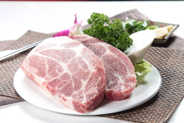 Cuisine Photo Raw Beef — Stock Photo, Image