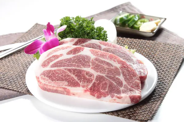 Cuisine Photo Raw Beef — Stock Photo, Image