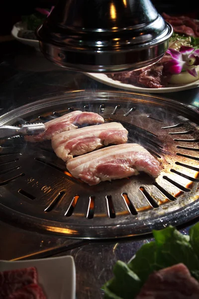 Ein Cuisine Shooting gebrauchtes Fleisch Beleuchtung — Stockfoto
