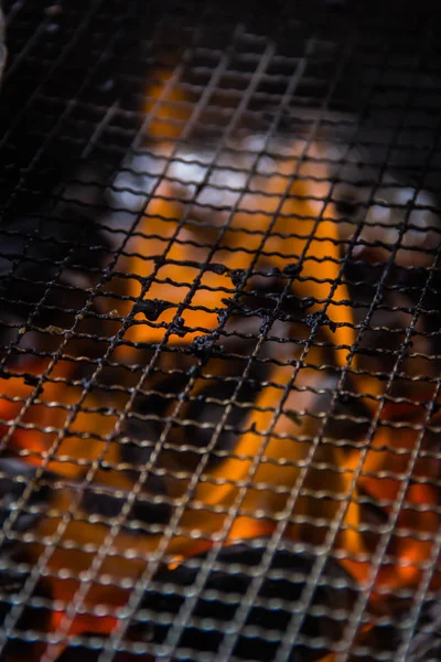 Una sesión de cocina utiliza la iluminación de carne — Foto de Stock