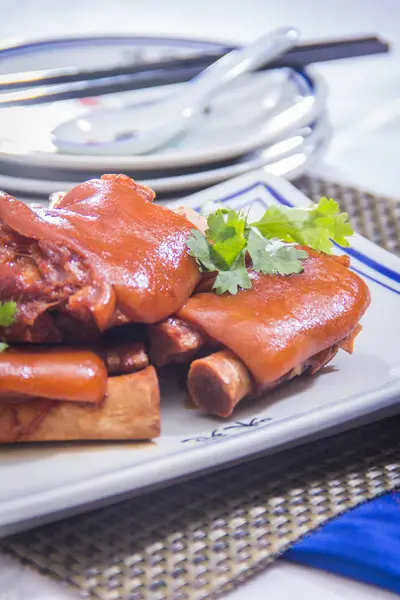 Ein Cuisine Shooting gebrauchtes Fleisch Beleuchtung — Stockfoto