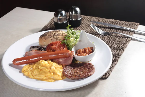 Ein Cuisine Shooting gebrauchtes Fleisch Beleuchtung — Stockfoto