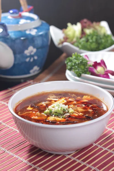 A cuisine shoot used flesh lighting — Stock Photo, Image