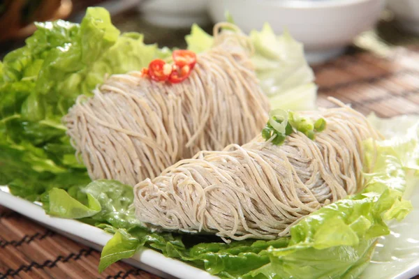 Close Noodles Dish — Stock Photo, Image