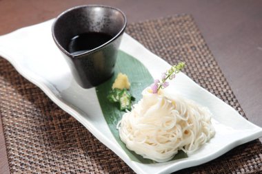 close up of noodles dish 