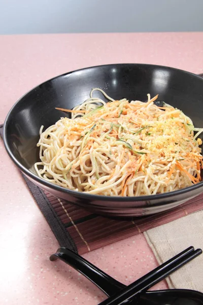 Close Noodles Dish — Stock Photo, Image