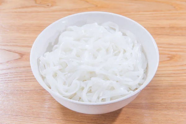 Plate Noodles Table Closeup — Stock fotografie