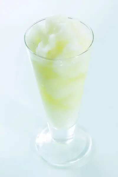 Iced Fruit Smoothie Glass — Foto Stock