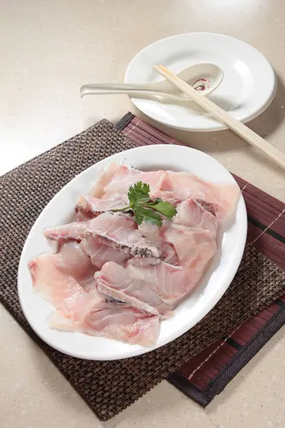 Una sesión de cocina utiliza la iluminación de carne —  Fotos de Stock