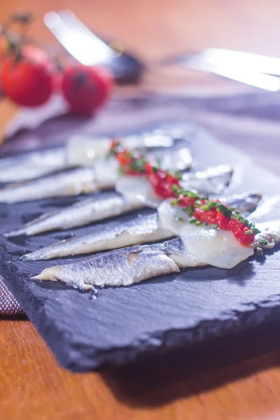 Een keuken shoot gebruikt vlees verlichting — Stockfoto