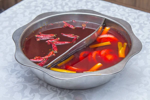 a cuisine photo of hot pot