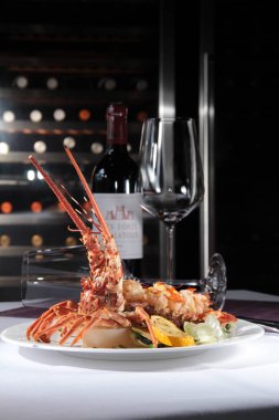 ıstakoz mutfak mutfağı fotoğrafı