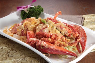 ıstakoz mutfak mutfağı fotoğrafı