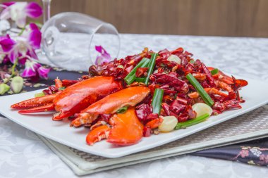 ıstakoz mutfak mutfağı fotoğrafı