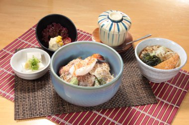 Japon yemek mutfağı fotoğrafı