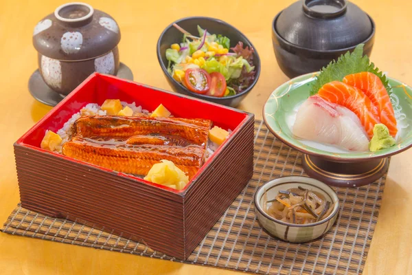 一张日本餐的美食照片 — 图库照片