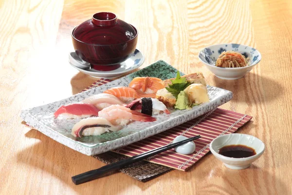 Foto Voor Japanse Maaltijd Voor Een Keuken — Stockfoto