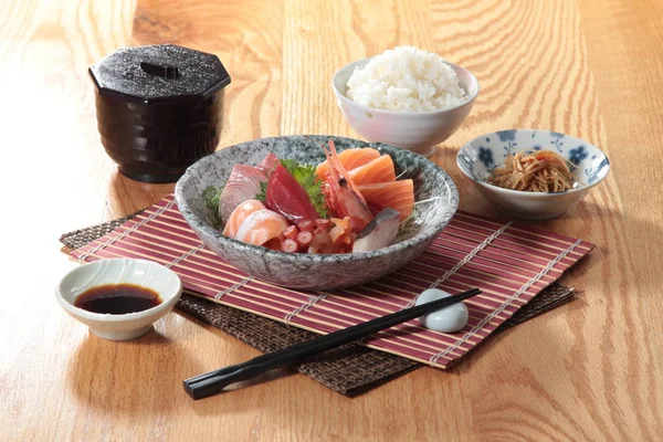 Foto Voor Japanse Maaltijd Voor Een Keuken — Stockfoto