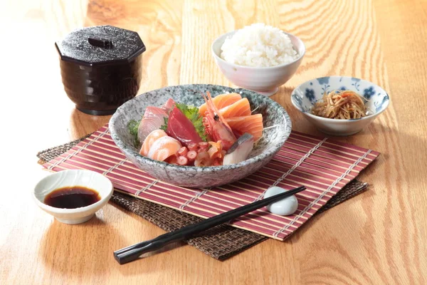 Foto Voor Japanse Maaltijd Voor Een Keuken — Stockfoto