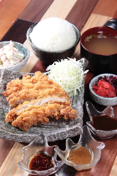 Une Photo Cuisine Repas Japonais — Photo