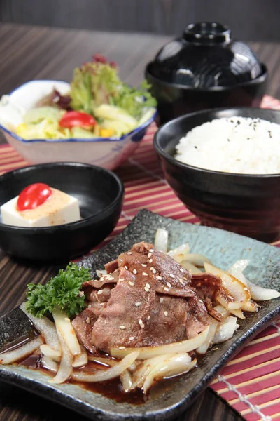 Une Photo Cuisine Repas Japonais — Photo